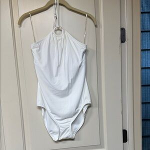 Michael Kors White One Piece Swimsuit New without tags.